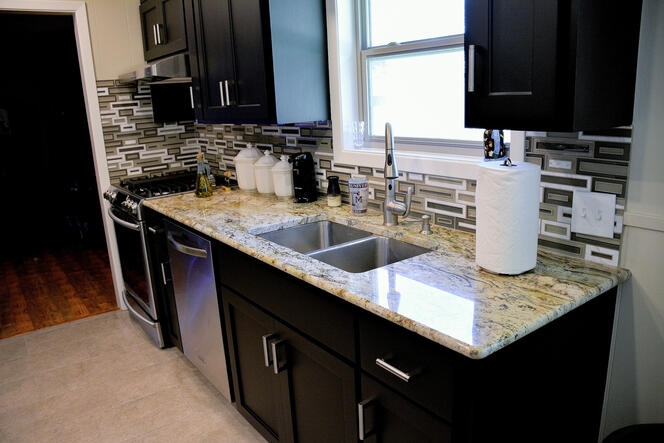 After | Sink Wall